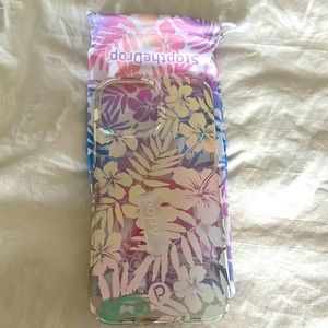 Loopy iPhone 13 Pro Max case floral holographic print